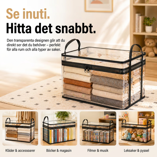 Roomsy™ - Förvaringslådan för Tonåringar med stökiga rum